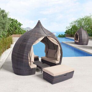 Zuo Modern Majorca Luxury Outdoor Daybed